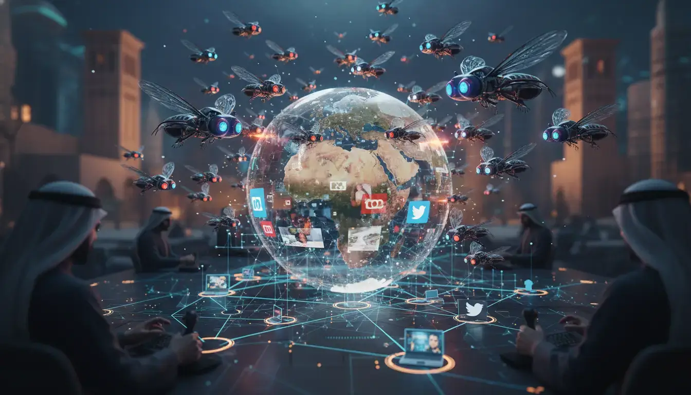 آليات عمل حسابات الذباب الإلكتروني: كيف يتم التضليل؟